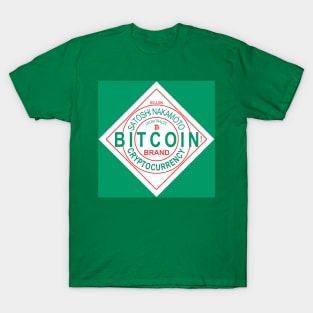 Bitcoin Bullish Label T-Shirt